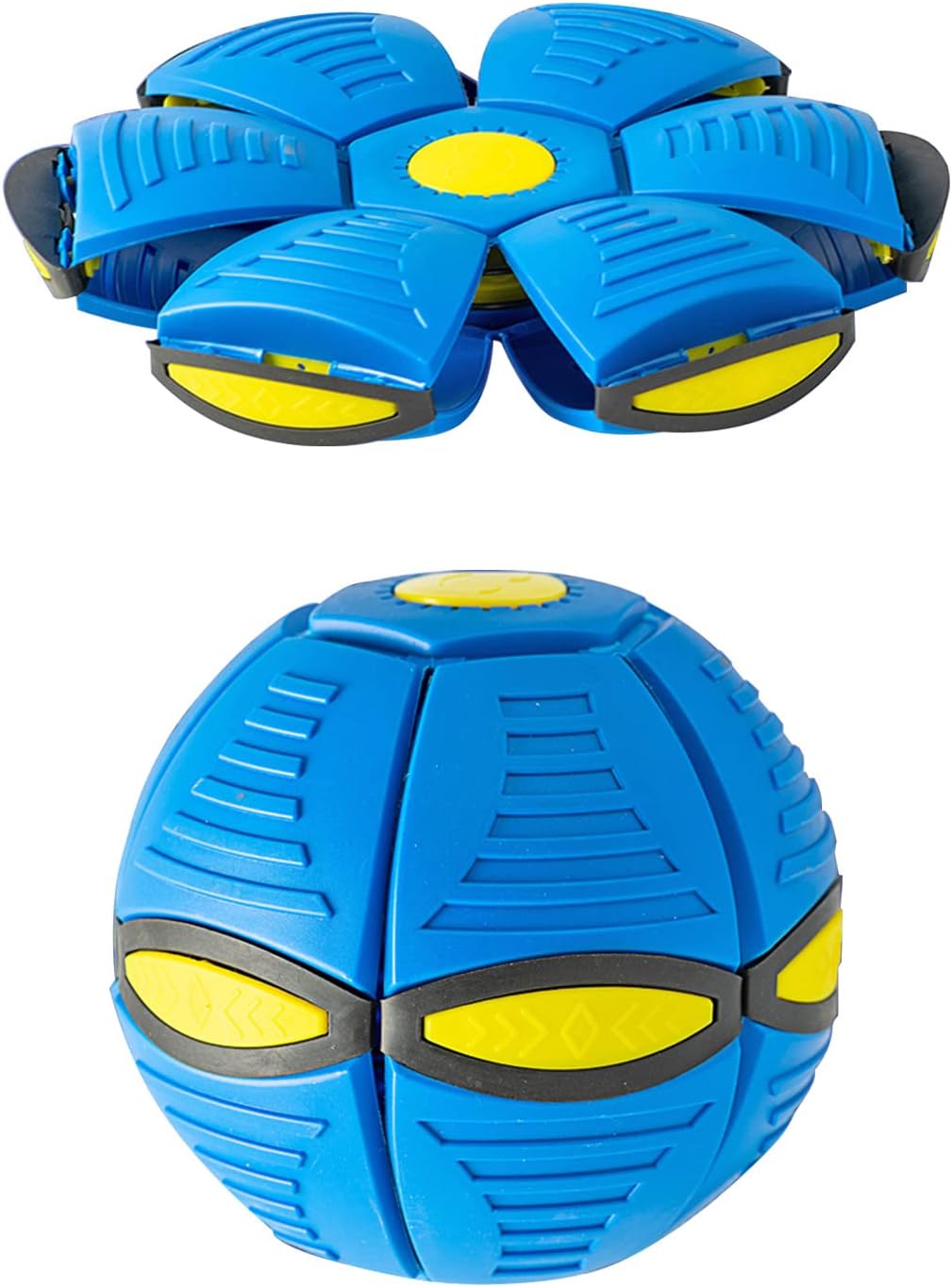 Pet Toy Flying Saucer Ball For Dogs 6 Lights Flying Saucer Ball Outdoor Yard Dog Toys Magic Stomp Magic Ball Children Toy Magic UFO Ball For Dogs Game