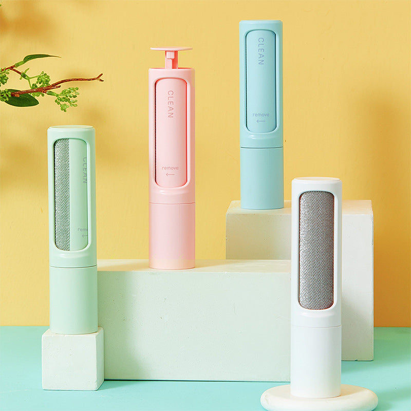 Reusable Pet Hair Remover Brush – Self-Cleaning Lint & Fur Roller